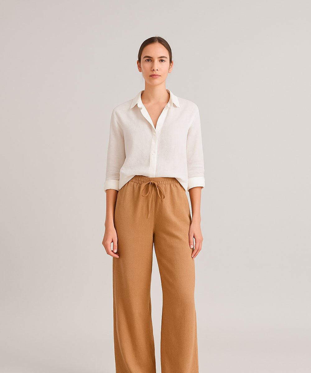 Cotton Mid-length Shirt